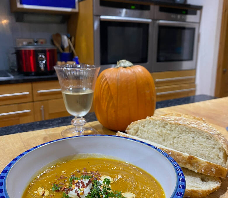 Frighteningly good Halloween Soup